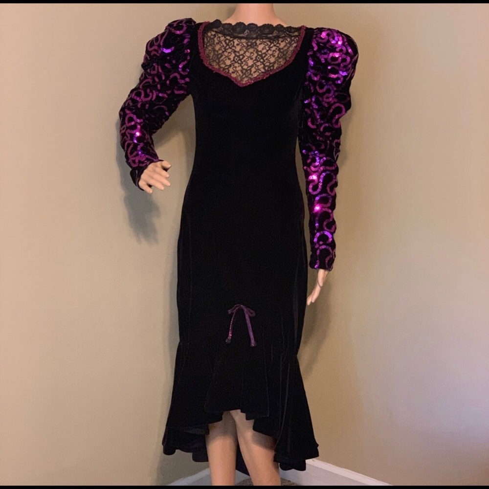Vintage 80s Prom Dress